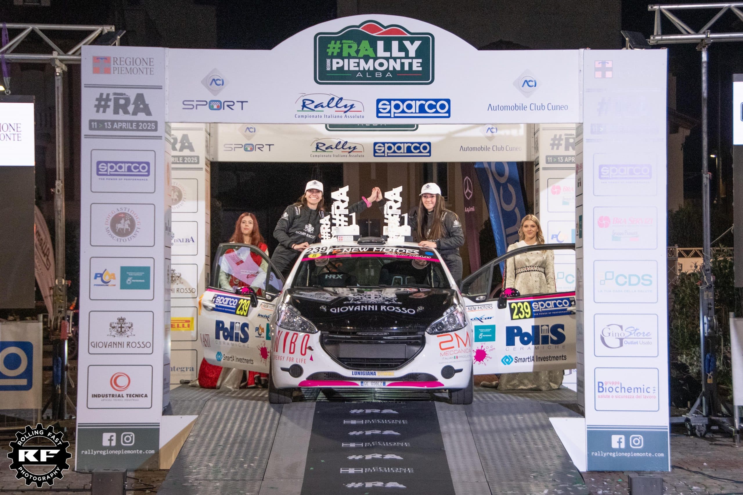 sorelle binello rally alba